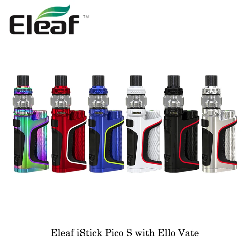 Электронная сигарета Eleaf iStick Pico S боксмод 100 вт с атомайзером ELLO VATE испаритель 6 5 мл