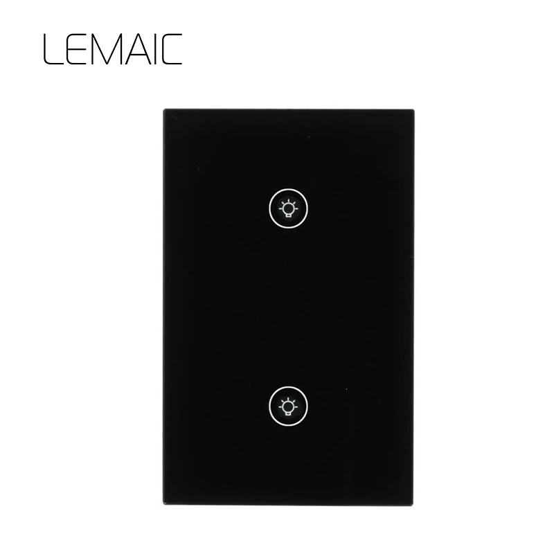 

LEMAIC Smart Switch Light 2 Way Remote Control wifi Wireless Key Wall Switch work Light Wall Smart Home Remote Control Switches