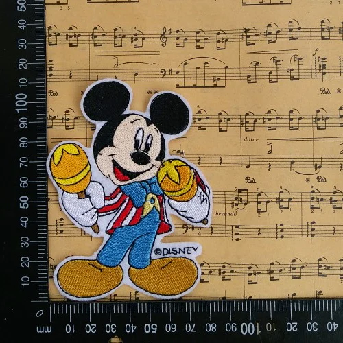 

Hot Sell mickey minnie Sew On Patches For Clothes DIY Patch Applique Bag Clothing Coat Jeans Craft