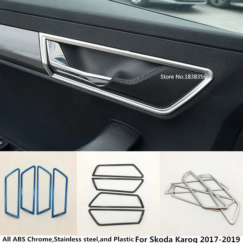 4 шт. защитная ручка для Skoda Karoq 2017 2018 2019 2020|Наклейки на автомобиль| |