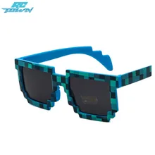 Rctown унисекс Модная Новинка площадь мозаики Солнцезащитные очки для женщин zl35