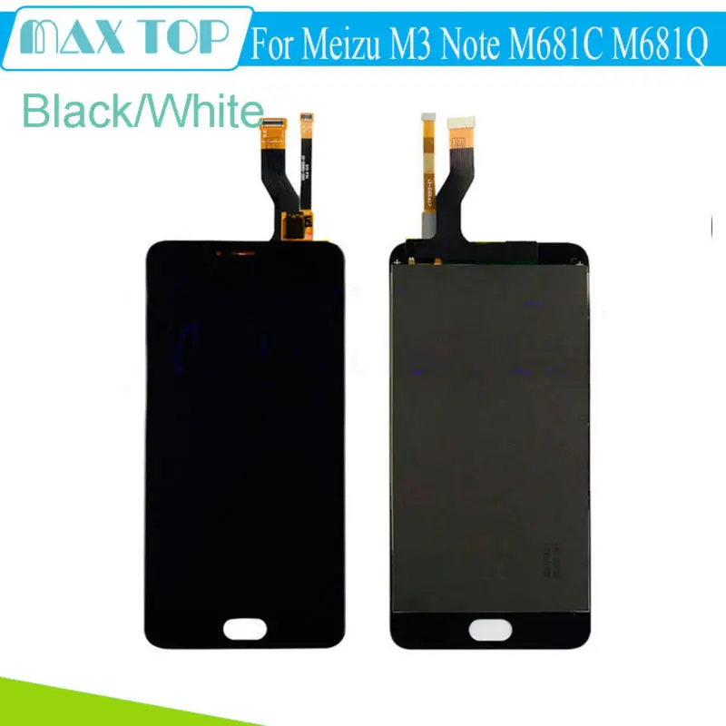 Full LCD DIsplay Touch Screen Digitizer Assembly For Meizu M3 Note TD LTE M681C M681Q for