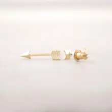 Jisensp Женская Мода Стрелка торговля сережки-гвоздики Простые Ювелирные изделия крутые серьги сережки oorbellen 30pairs-E001