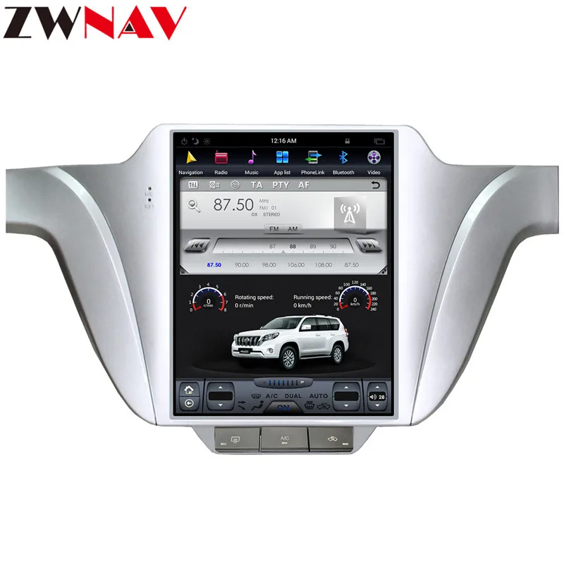 Тесла стиль 10,4 большой экран Android 7,1 Автомобильный gps навигационный блок для Фольксваген LAVIDA+ Автомобильный Радио Стерео рекордер без dvd