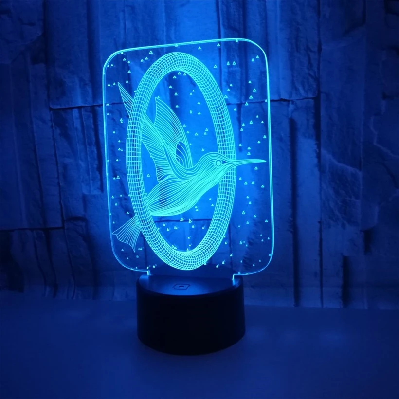 Bird 3D night light (3)