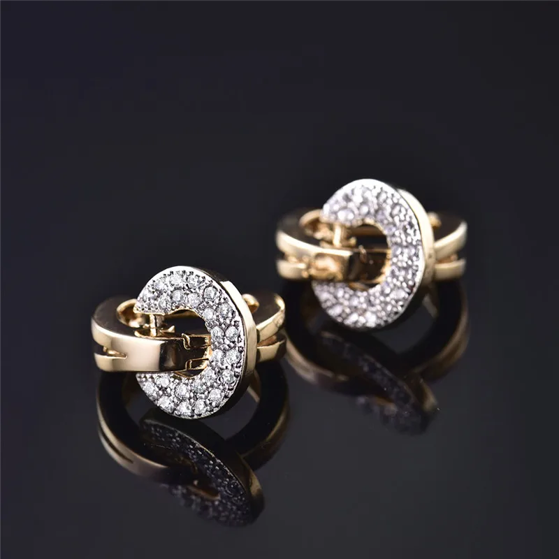 BUDONG, уникальные круглые серьги-кольца в виде капель, бесконечность, Huggie, для женщин, серебро/золото, круглые серьги, CZ ювелирные изделия для мамы