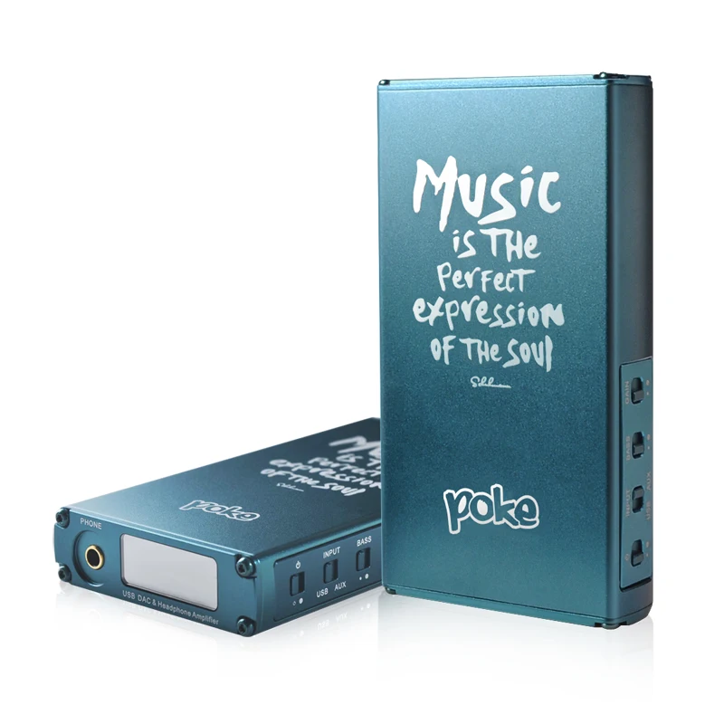 Портативный декодирующий усилитель XDuoo Poke DAC DSD встроенный USB Hi Fi музыкальный для