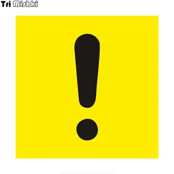 

Tri Mishki TRL073 14x14cm Warning mark New driver colorful car sticker PVC stickers auto automobile decals