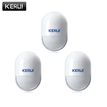 KERUI 3 шт./лот беспроводной движения PIR детектор движения сенсор для GSM PSTN домашней безопасности Голосовая сигнализация