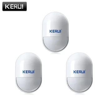 

KERUI 3pcs/lots Wireless PIR Movement Motion Detector Sensor For GSM PSTN Home Security Voice Alarm System