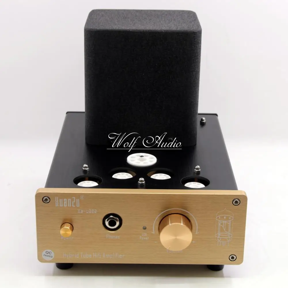 U202 Hybrid Class A Tube Headphone Amplifier USB