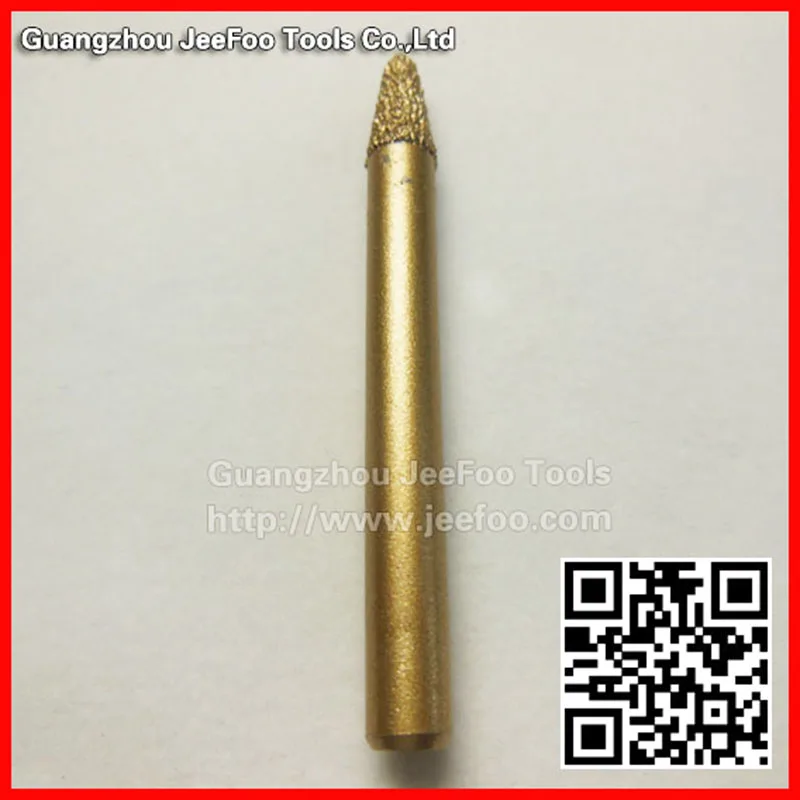 A1-20Angle 6*3*12 мм алмазный камень для спекания и стеклянные гравировальные долота 20
