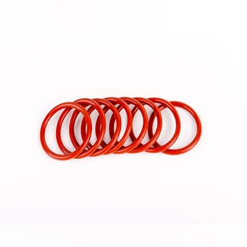 

20pcs Wire diameter 2mm red Silica gel waterproof ring Seal O-ring OD 24mm-33mm High temperature resistance