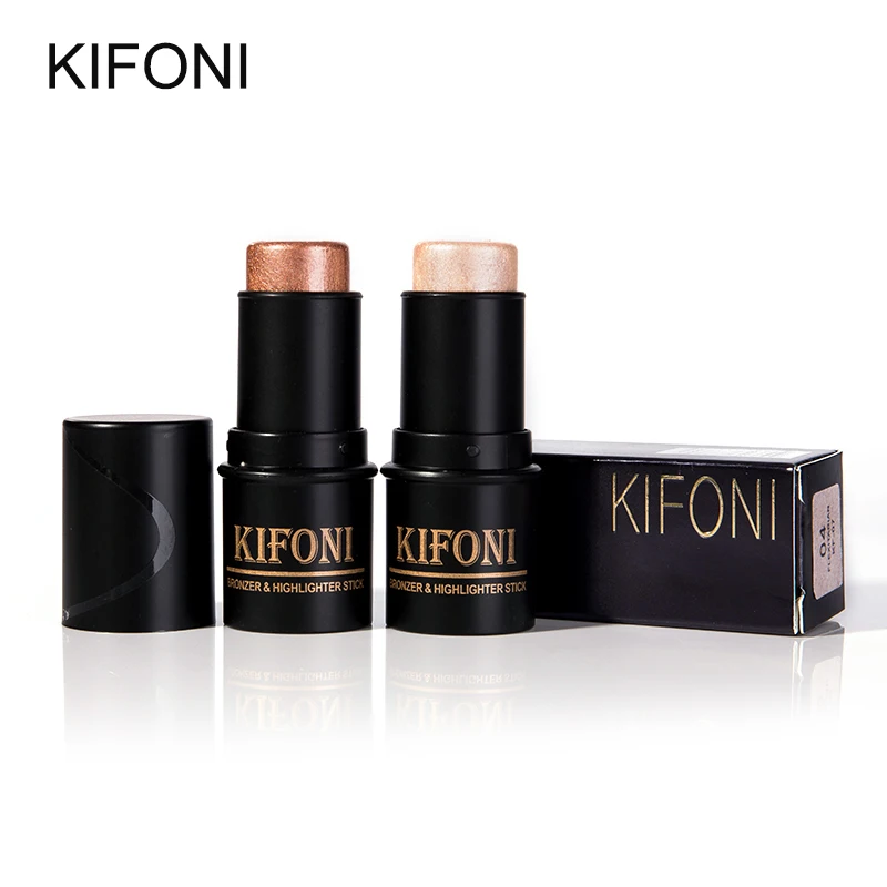 Kifini makup бронзатор и хайлайтер палочка 8 цветов 3D контур макияж консилер ручка лицо
