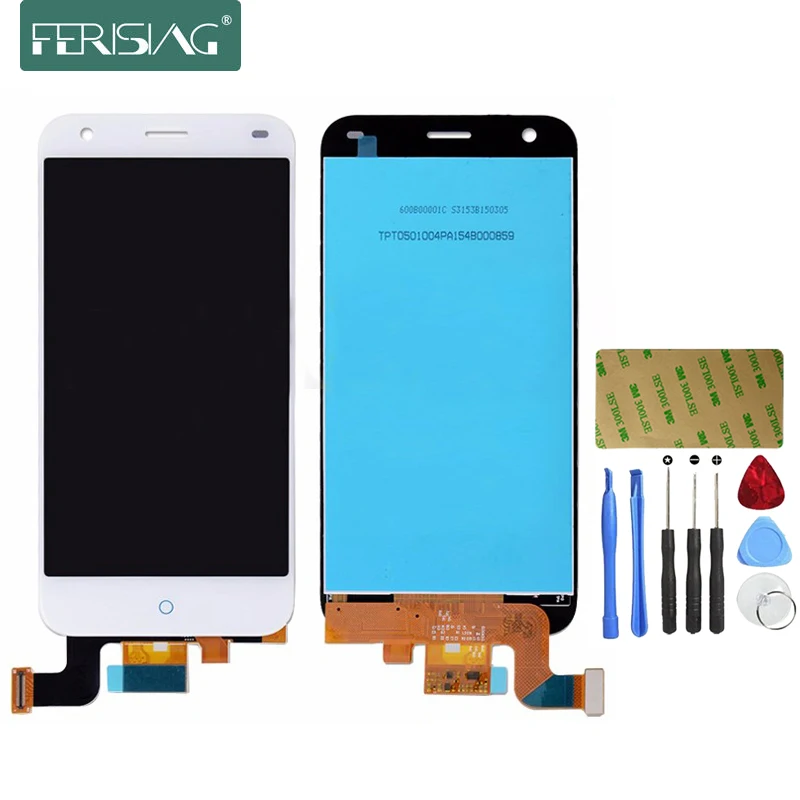 

Ferising 100% AAA LCD Display For ZTE Blade S6 5.0 inch Replacement Display Touch Screen Digitizer Assembly + Tool Kits