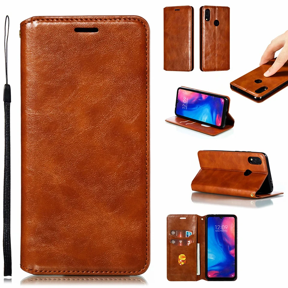 Роскошный кожаный чехол книжка для XiaoMI RedMi Note 8 7 6 5 Pro 8A K20 кошелек с подставкой карт