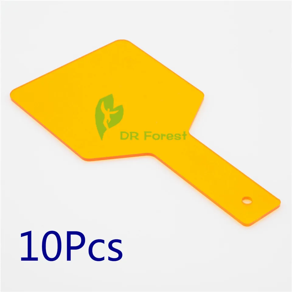 

10Pcs Dental Lab Curing Light Light Hand Shield Plate Board
