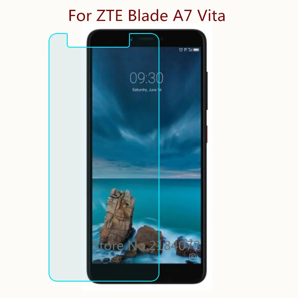 2 шт. 9H 2.5D Защитное стекло для экрана ZTE Blade A7 Vita закаленное смартфона Передняя