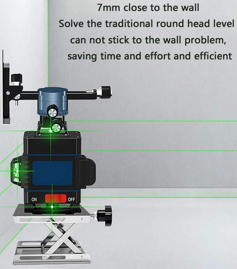 Лазерный уровень 16 линий зеленая линия 3D самонивелирующийся 360 горизонтальный и вертикальный супер мощный лазерный уровень зеленый луч лазерный уровень