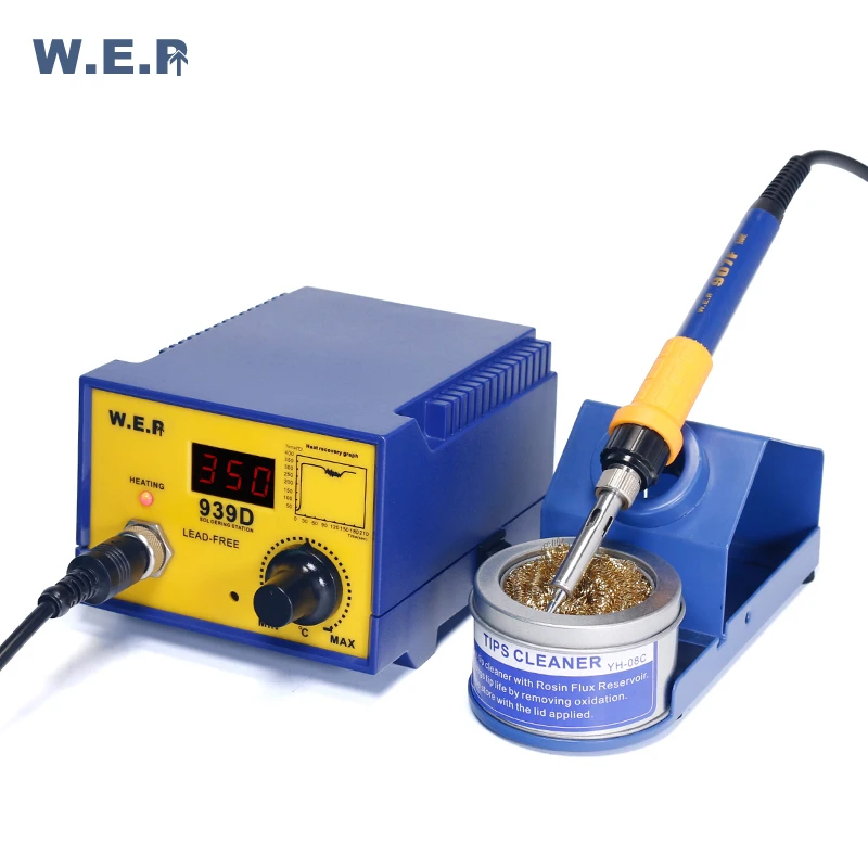 WEP 939D 75W Soldering Iron Soldering Desoldering Station Occupied