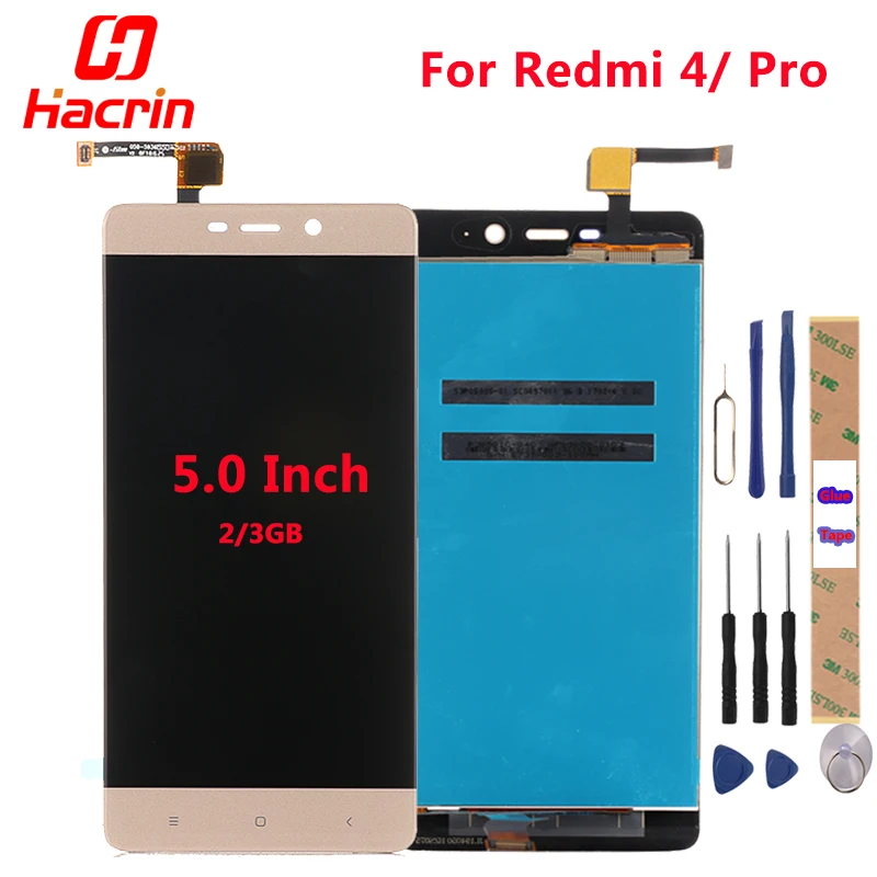For Xiaomi Redmi 4 Pro LCD Display Touch Screen Digitizer High Quality Replacement For Xiaomi Redmi4