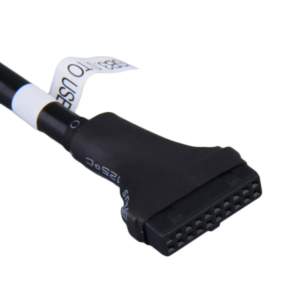 Портативная материнская плата USB 3 0 20 Pin Female to 2 9 Материнская Мужской