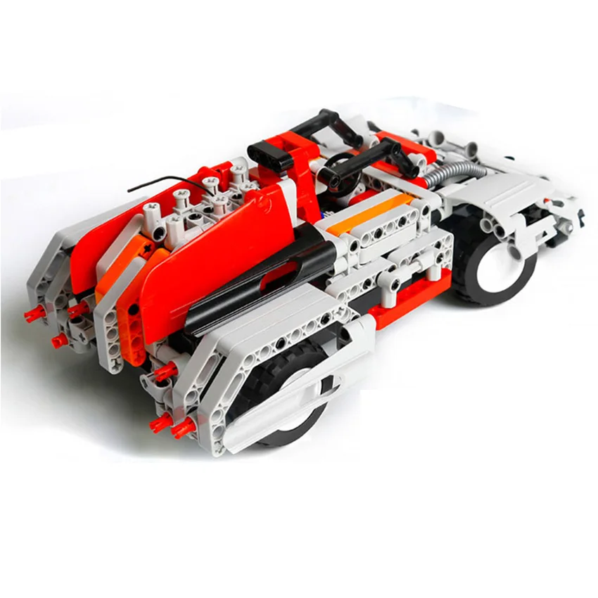 29cm 2in1 transform Car DIY Assemble RC Car Building Blocks Big Bricks Toys Birthday gifts Educational Toy for Kids girl boy 