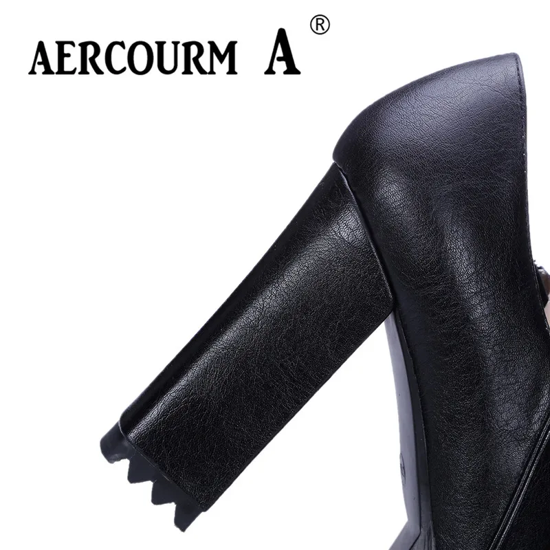 Aercourm A 2018 г. Новое поступление Для женщин обувь на высоком каблуке женские