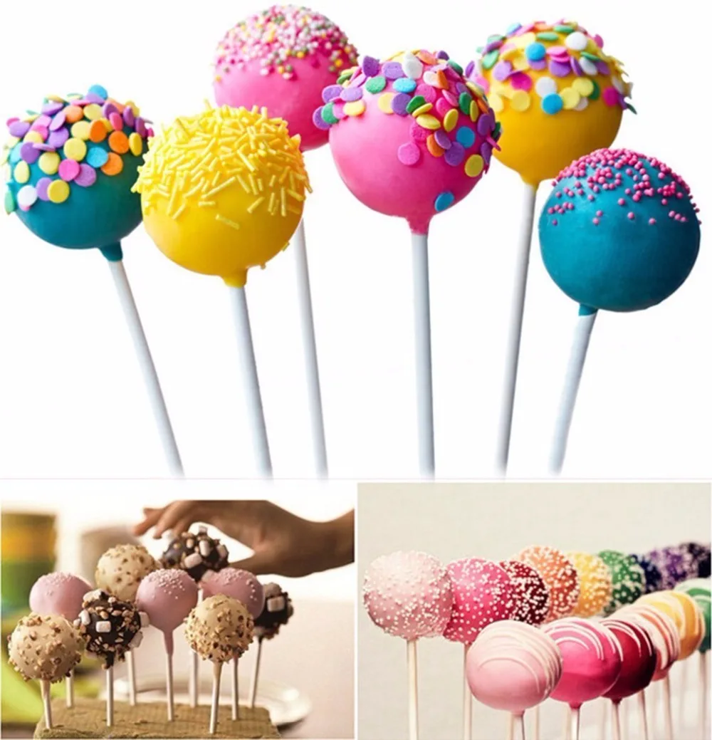 2P Silicone Lollipop Molds,Sucker Molds,Round Chocolate Lollipops Hard —  CHIMIYA