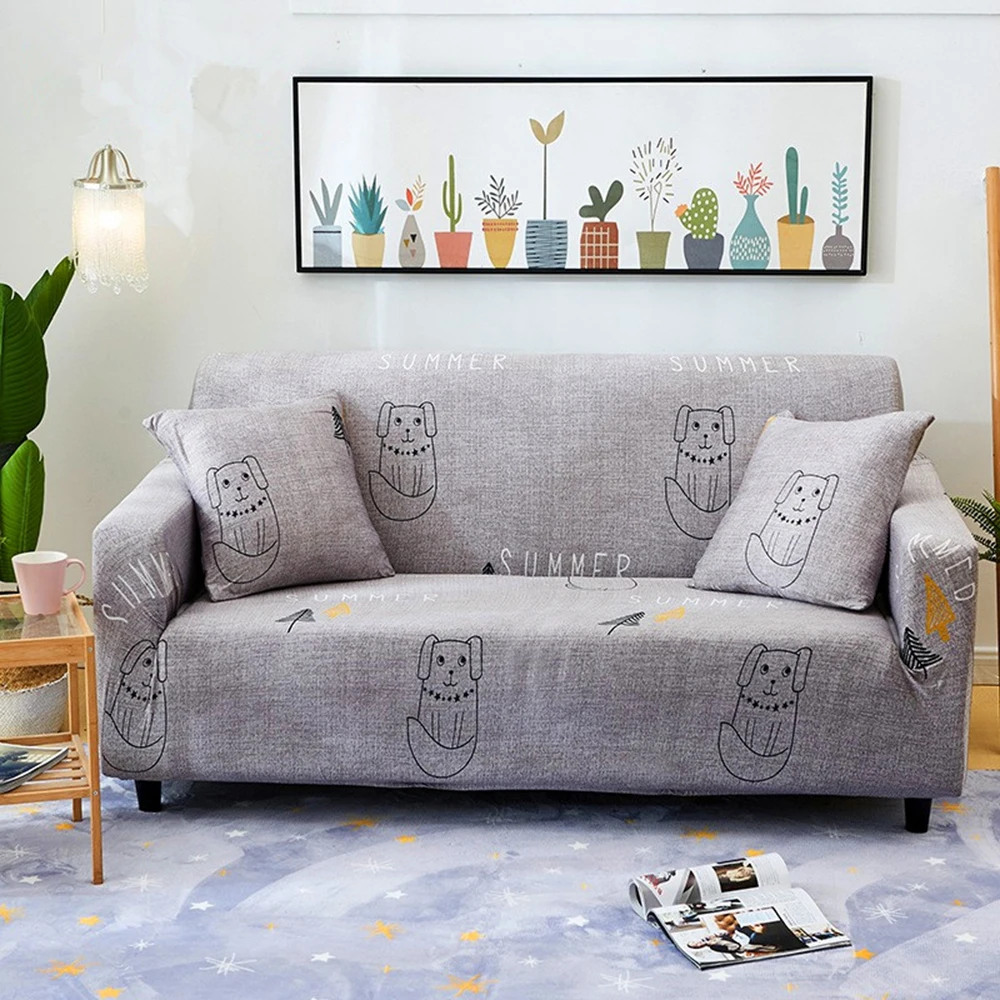 

Dog Sofa Cover Stretch Couch Cover Loveseat Cover Slipcovers Sofa Tight Wrap Couch Covers For Sofas Universal Funda Sofa Elastic