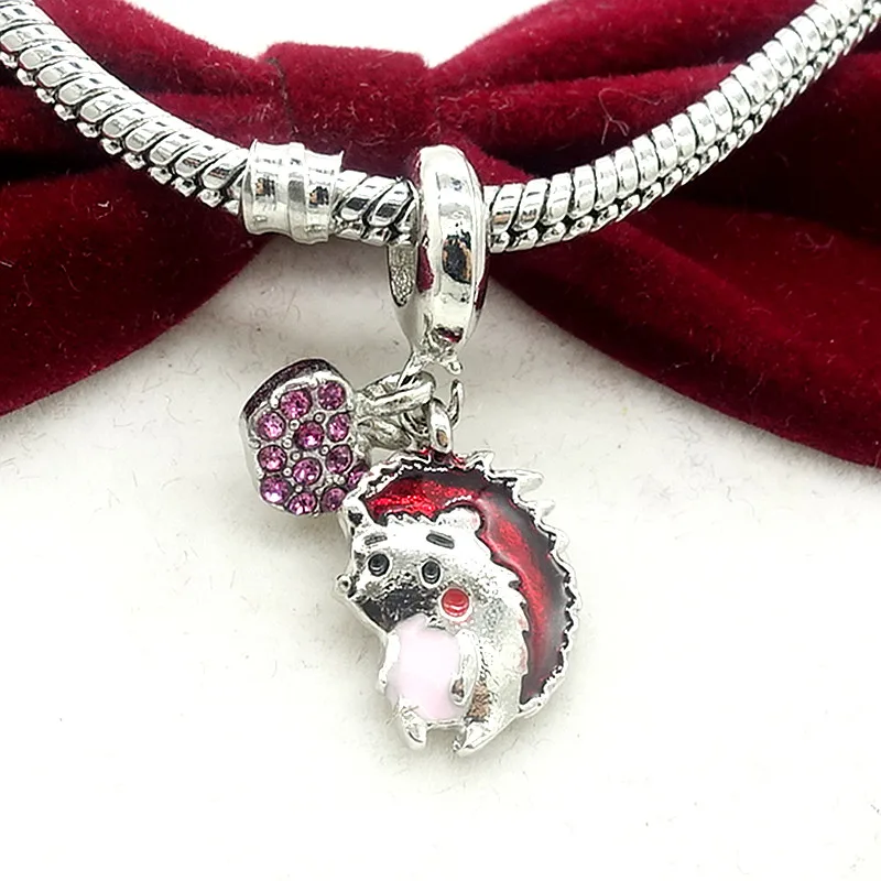TTBEADS 2019 Новинка Ежик 1 шт. серебряные CZ европейские шармы Бусины Подходит для | Отзывы и видеообзор