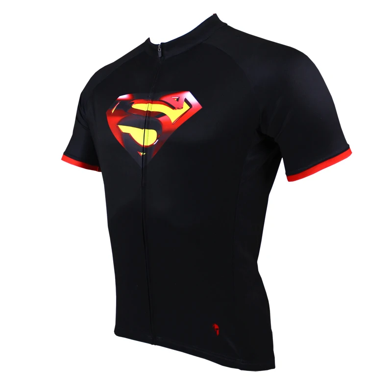 Batman SpiderMan Superman superhéroe Ciclismo jersey manga corta Ropa Ciclismo Hombre Ciclismo Ropa Hombre secado rápido