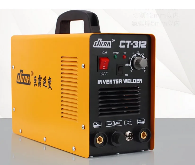 

Best Factory Price IGBT DC Inverter 3 in 1 TIG/ MMA/CUT plasma cutter welder welding machine CT-312 Set 1