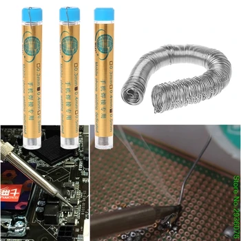 

Tin Flux Rosin Core Soldering Wire Lead Solder Pen Tube Dispenser 0.3/0.4/0.5mm Drop Shipping Support