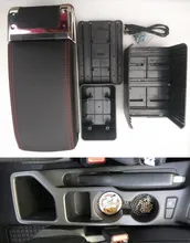 Подлокотник для Hyundai I20, центральный ящик для хранения вещей, подлокотник hyundai с подстаканником, пепельница, интерфейс USB