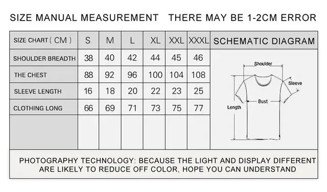 Travis Scott Merch Size Chart