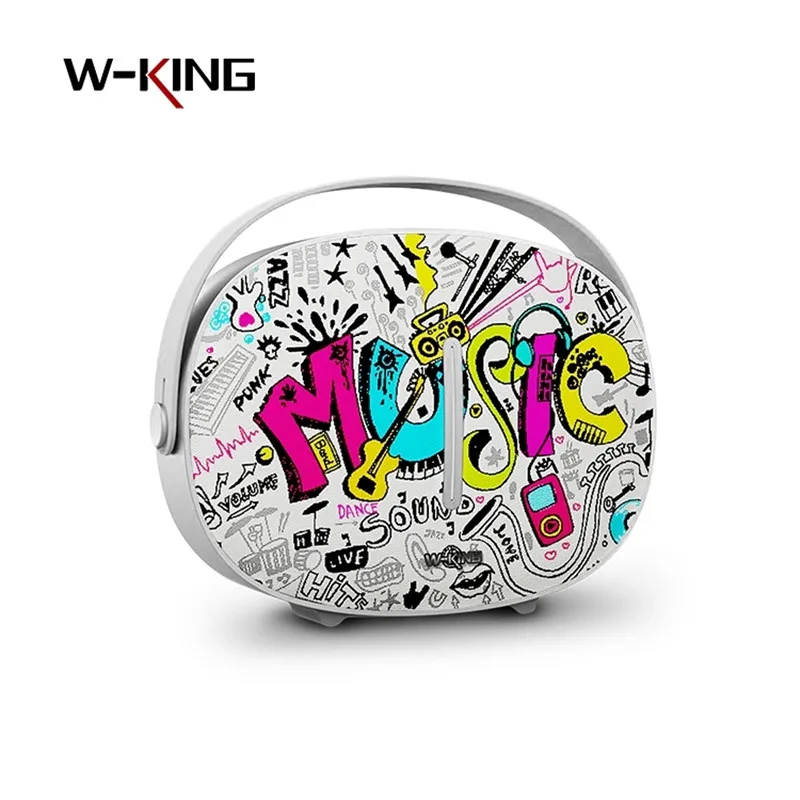 

W-king T8 30W Bluetooth Speakers Portable Desktop Wireless Home Speaker with FM Radio Mobile Phone X-bass Speakers handsfree