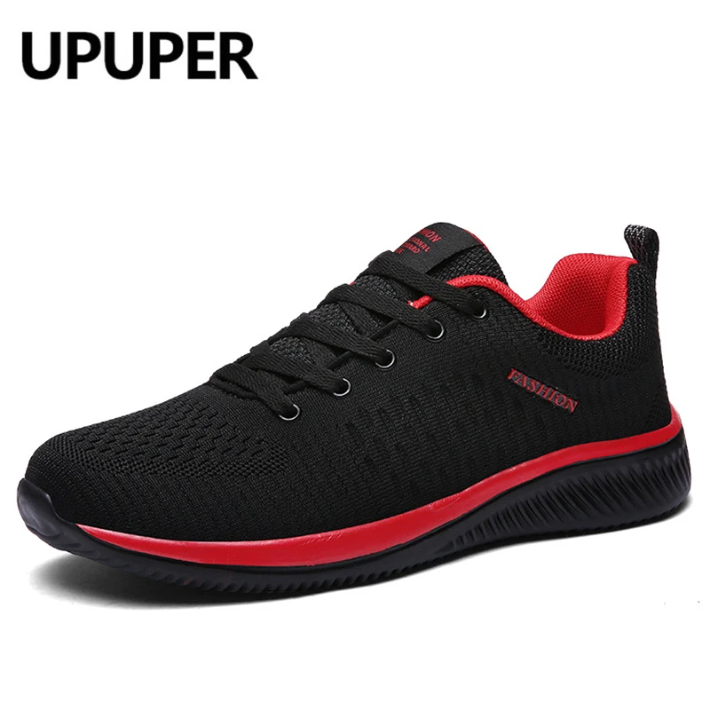Air Mesh Men Casual Shoes Lace-up Ultralight Walking Sneakers For Man Tenis Comfortable Breathable Men's Shoes Zapatillas Hombre