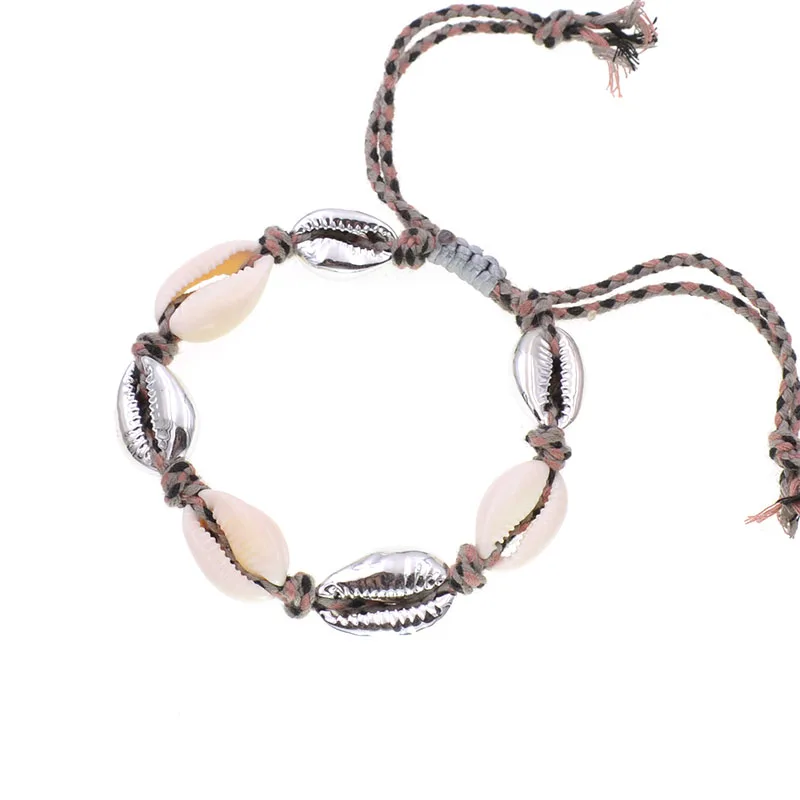 WELLMORE серебряные/Золотые богемные браслеты для женщин Подвеска Бохо браслеты женские пляжные вечерние ювелирные изделия Прямая поставка