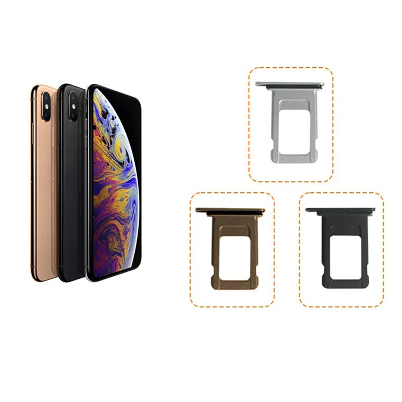 1 шт. Micro sim-карта лоток держатель Замена слота для Apple для iphone XS карта инструмент контактный ключ иглы