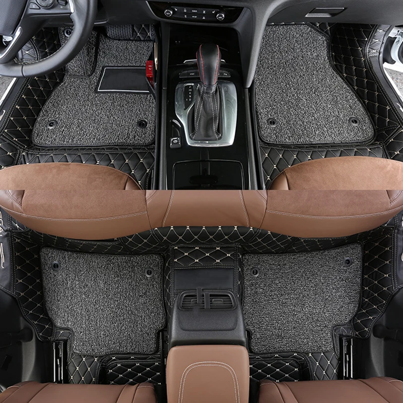 Lsrtw2017 волокно кожа шелк салона коврик для ног Buick Regal Opel Insignia
