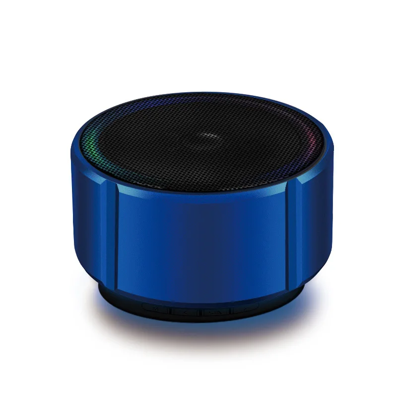 Высококачественный портативный динамик s музыкальный центр маленький сабвуфер Bluetooth беспроводной динамик Caixa De Som Altavoz колонки F4024 - Цвет: Синий