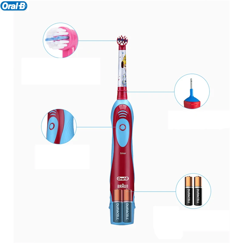 Детская зубная щетка для зубов Oral B DB4510 детская принцессы мягкая