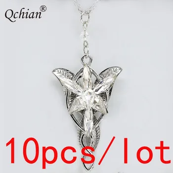 

10pcs/lot Stainless Steel Crystal Decorative Pendant Angel Necklace Dress Simple Decoration Jewelry beautiful Children's Gift
