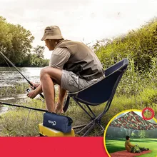 Портативный ультра светильник складной стул с сумкой для хранения спорта на открытом воздухе рыболовное кресло