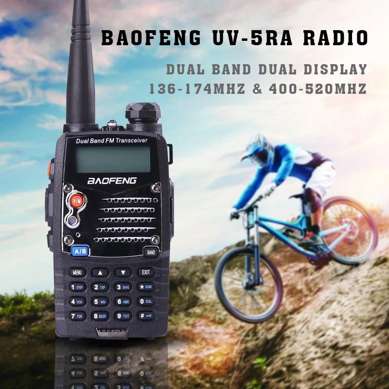 Baofeng BF-UV 5RA Rado Walkie Talkie Мощный 5 Вт 128ch профессиональный открытый радио Baofeng uv-5RA FM трансивер