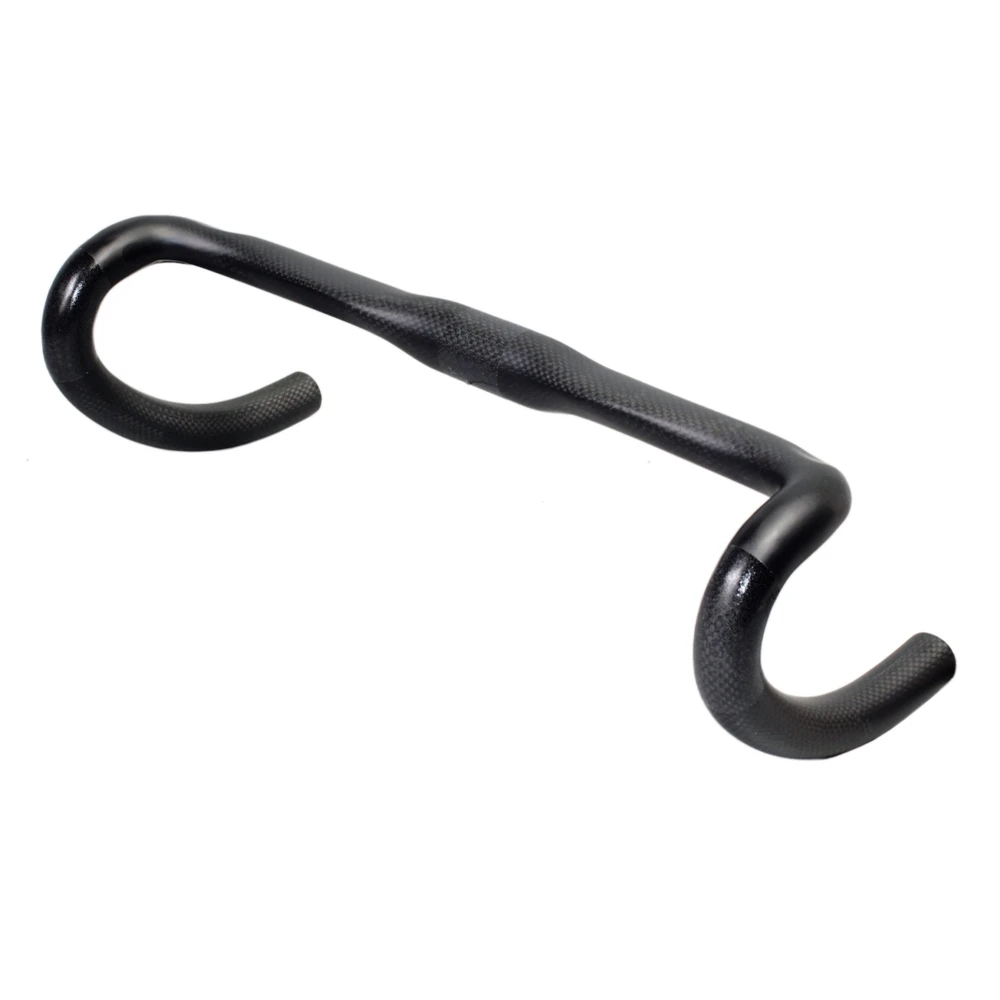 EC90 Carbon Handlebar Road Bicycle Handlebars 380mm Drop Bar 3K Carbon Road Handlebar (3)