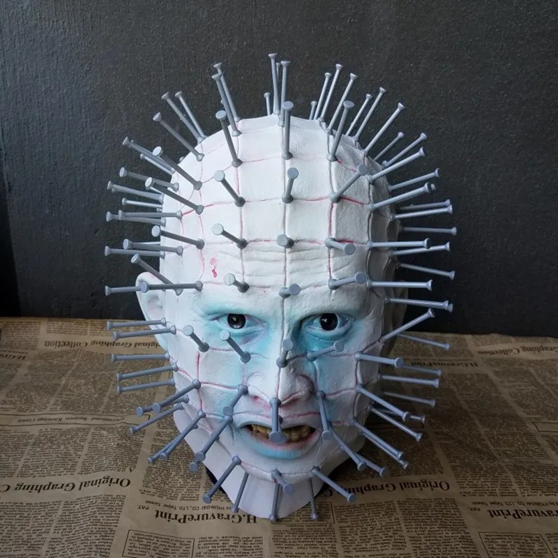 

The Spirit Pursuit Mask, Nail Head, cos Halloween Horror Movie