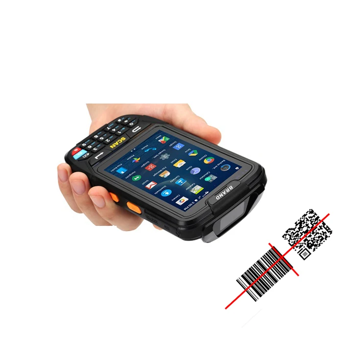 Ip65 прочный водонепроницаемый ручной мобильный телефон pda1d сканер штрих кода android