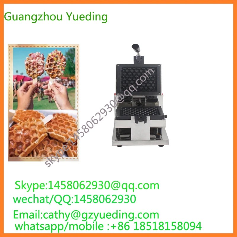 

New honey comb waffle maker commercial honey comb waffle machine with CE